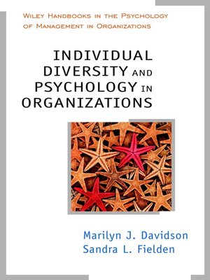 cover image of Individual Diversity and Psychology in Organizations